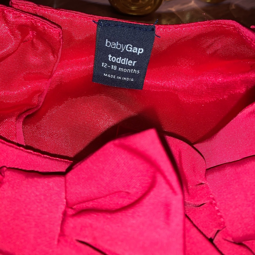 Baby Gap Pink Bow Dress - Picture 5 of 5